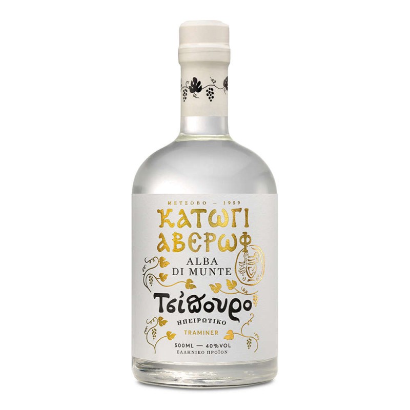 Κατώγι Αβέρωφ Alba di Munte Traminer Τσίπουρο 40% 500ml Κατώγι Αβέρωφ Alba di Munte Traminer Τσίπουρο 40% 500ml