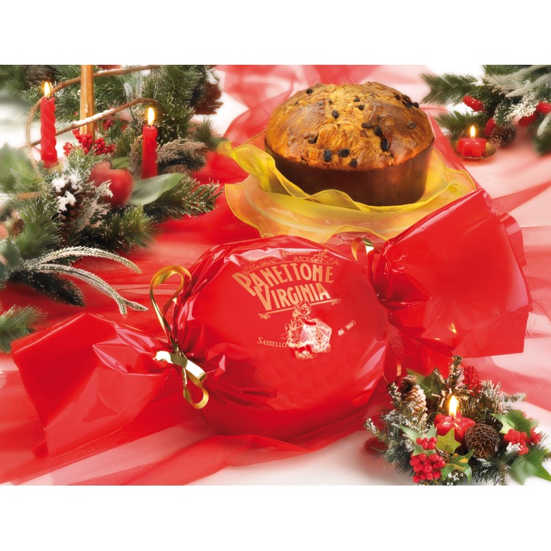 Panettone Virginia Red Traditional 500gr