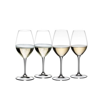 RIEDEL RETAIL WINE WHITE/CHAMPAGNE SET4