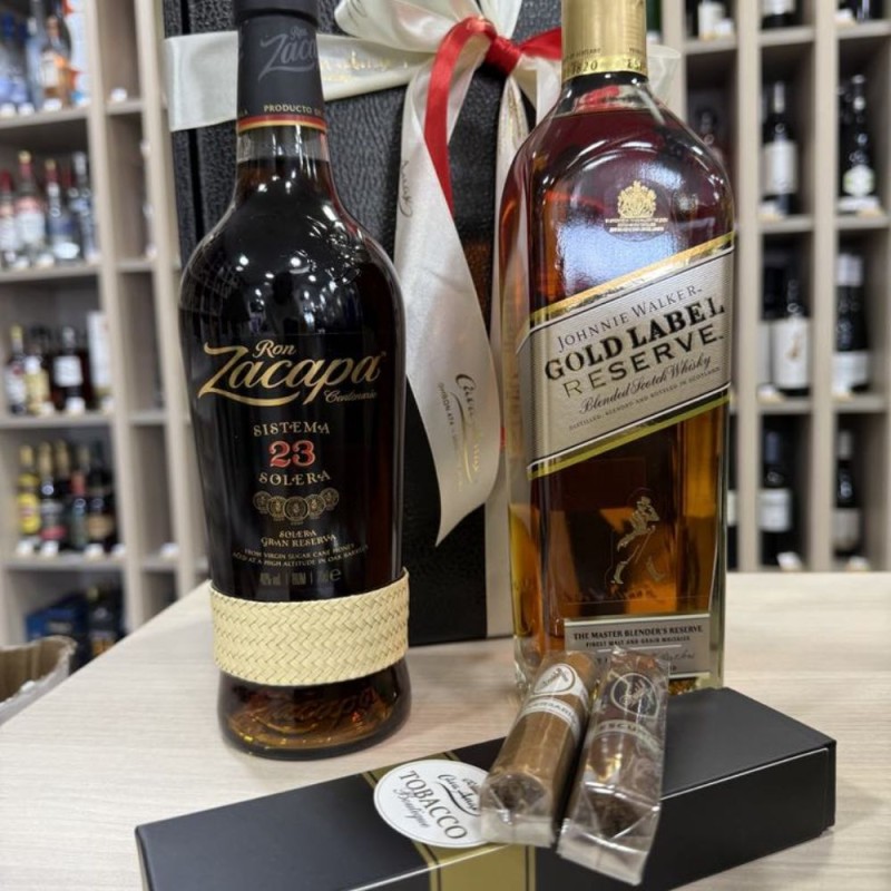 Whisky Rum & Cigars Set Whisky Rum & Cigars Set