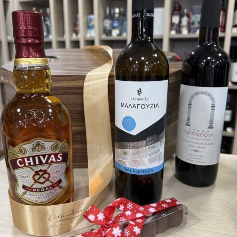 Whiskey Wines and Chocolate Xmas Set Whiskey Wines and Chocolate Xmas Set