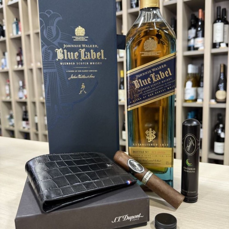 The Blue Label Set x Davidoff The Blue Label Set x Davidoff