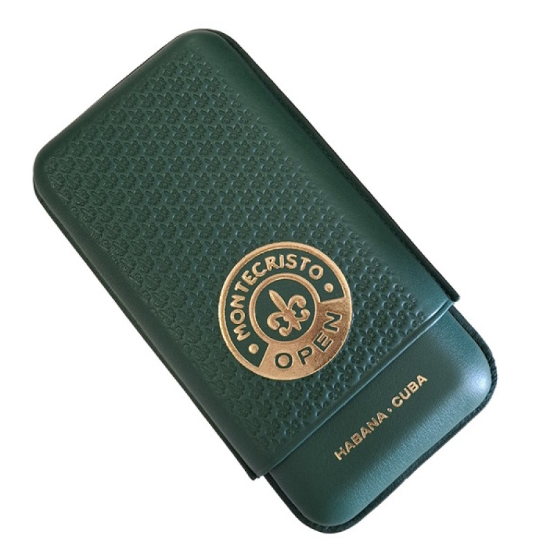 CIGAR CASE MONTECRISTO LEATHER MONTECRISTO OPEN CIGAR CASE MONTECRISTO LEATHER MONTECRISTO OPEN