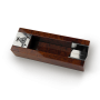 MONTECRISTO ASHTRAY OBSIDIAN STONE 1 CIGAR
