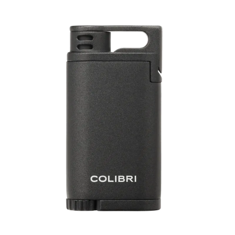 Colibri Belmont Black & Black Αναπτήρας Πούρων Μονής Jet Φλόγας Ματ