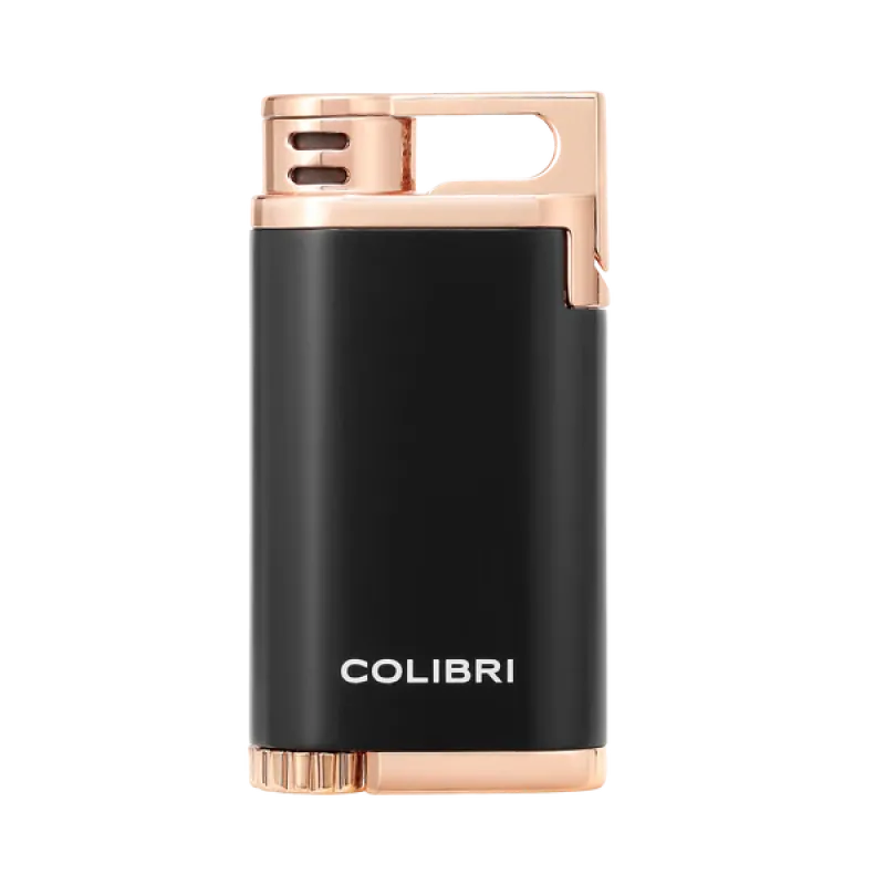 Colibri Belmont Black & Rose Αναπτήρας Πούρων Μονής Jet Φλόγας Ματ