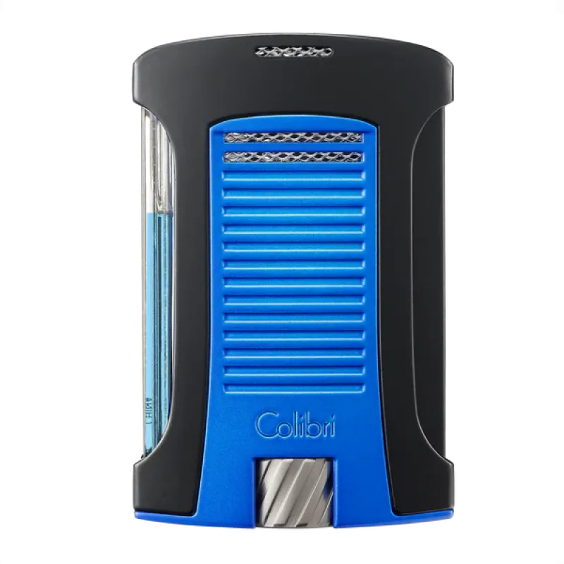 Colibri Daytona Black & Blue Αναπτήρας Πούρων Μονής Jet Φλόγας XL
