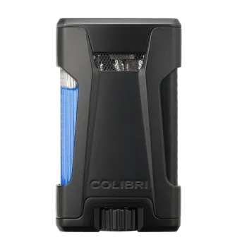 Colibri Rebel Black & Black – Αναπτήρας Πούρων Διπλής Jet Φλόγας Αγωνιστικού Σχεδιασμού
