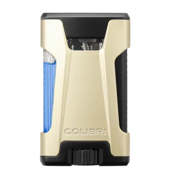 Colibri Rebel Gold & Black – Αναπτήρας Πούρων Διπλής Jet Φλόγας Αγωνιστικού Σχεδιασμού