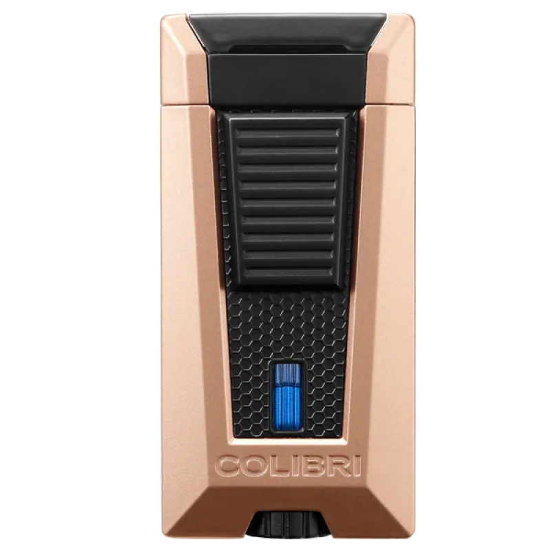 Colibri Stealth Rose Black Αναπτήρας Πούρων Τριπλής Φλόγας Jet Ανθεκτικός στον Άνεμο