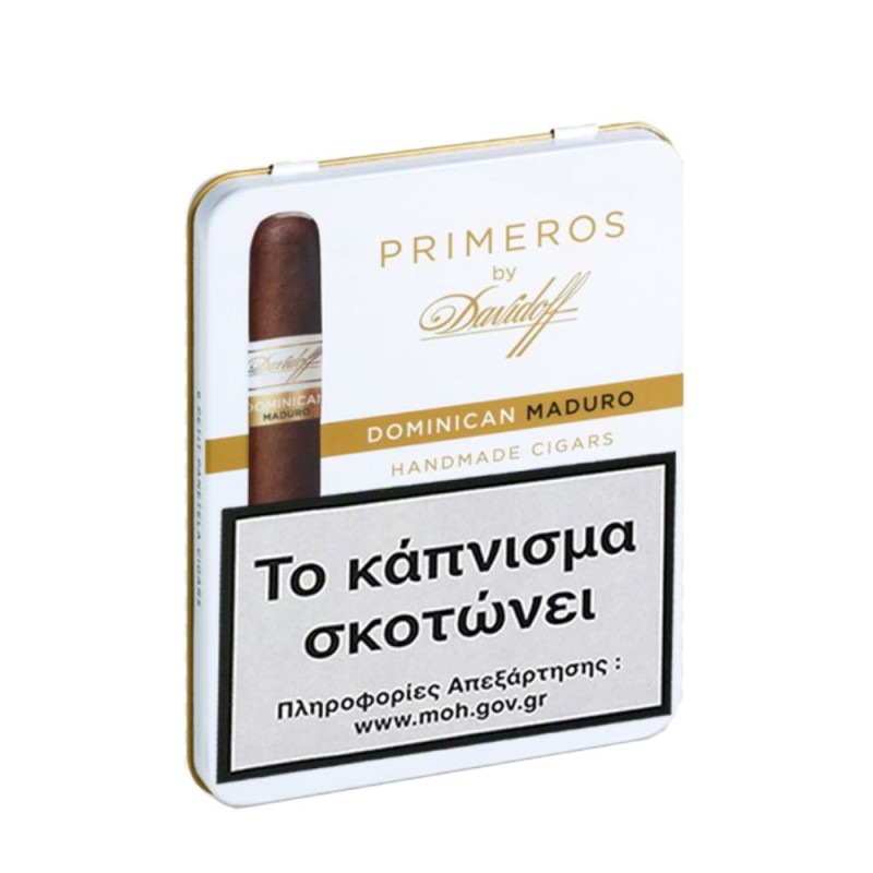 Davidoff Primeros Maduro Tin 6 τμχ