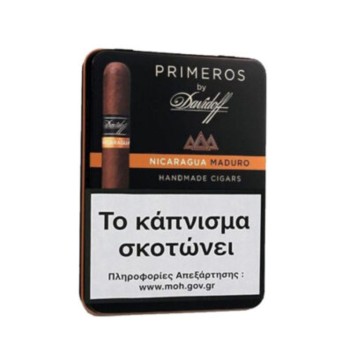 Davidoff Primeros Nicaragua Maduro Tin 6 τμχ