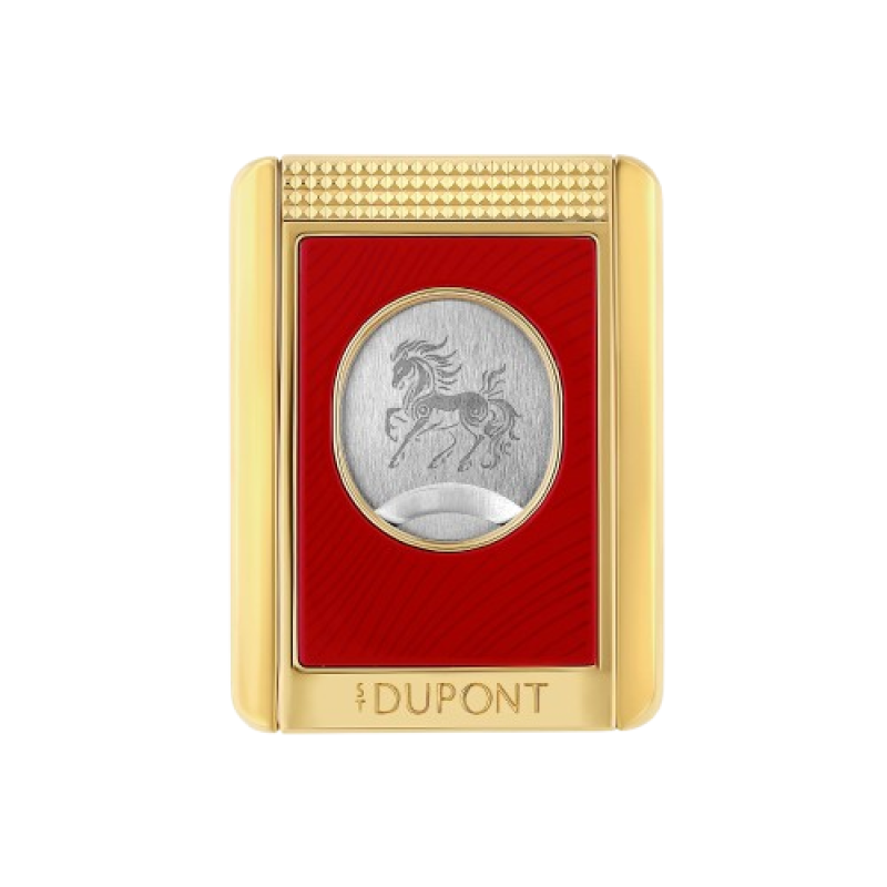 CIGAR CUTTER STAND ST DUPONT HORSE RED