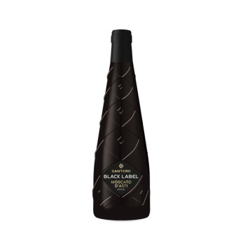 SANTERO MOSCATO D'ASTI BLACK LABEL 750ML SANTERO MOSCATO D'ASTI BLACK LABEL 750ML