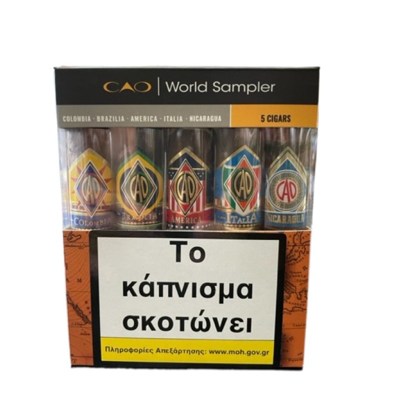 CAO World Sampler 5 Robusto CAO World Sampler 5 Robusto