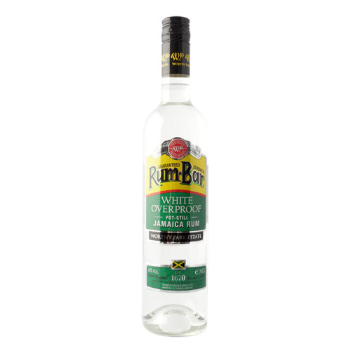 RUM BAR WHITE OVERPROOF 63% 700ML