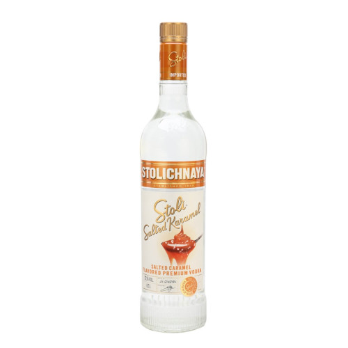 STOLICHNAYA SALTED KARAMEL 700ML