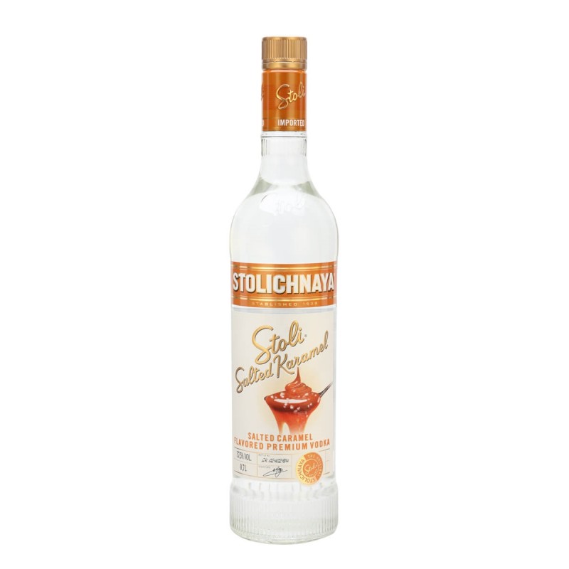STOLICHNAYA SALTED KARAMEL 700ML STOLICHNAYA SALTED KARAMEL 700ML